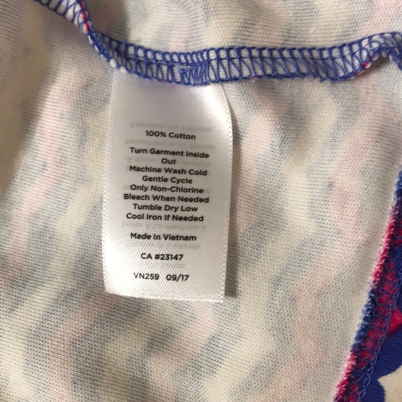 Talbots striped dress.  Size MP - Picture 4 of 4